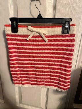 splendid la dolce kids girls stripe knit skirt size 12 NWT retails $52